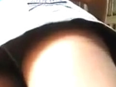 My first sex video featuring nice upskirt of one strange gal