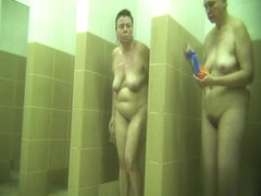 Hidden cameras in public pool showers 1069