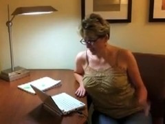 Mother I'd Like To Fuck audition employee with a blow job