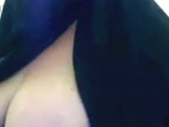 Arabian webcam hussy with huge tits