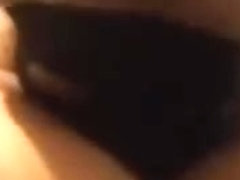 This amazingly hot amateur pov sex video shows my black dick between big juggs of a slut, who is s.