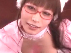 Exotic Japanese chick in Fabulous Facial, POV JAV video