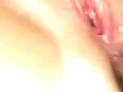 Closeup orgasm and creampie