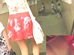 Astonishing lace panty up petticoat of hawt legal age teenager