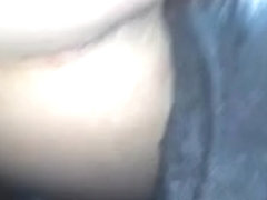 Hot interracial anal fuck caught in a voyeur anal sex video