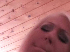 I suck cock in pov in my amateur blonde sex video