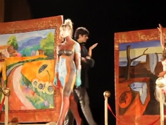 Naked Body Painting Fashion Show Miss