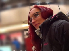 MallCuties - Amateur redhead girl sucking and fucking for shopping free