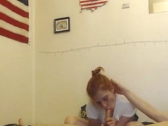 Young Teen Does Handjob And Blowjob To Pleasure Boyfriend