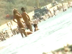 All kinds of beach nudist girls