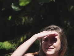 Hot Teen Alex Mae Spied On By Her Pool