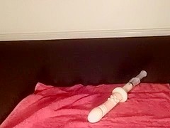 Dildo Gangbang with Multiple Anal Orgasms