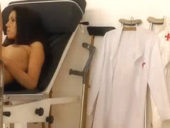 Cunt check-up caught on hidden cam