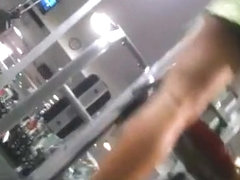 Guy at gym secretly films milf exercising