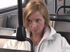 I'm getting nasty in a bus in dilettante porn movie