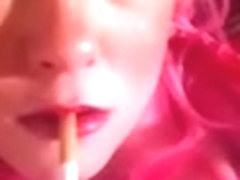 Dangling A Cigarette & Sex Toy Fucking! big beautiful woman Smokin' Fetish