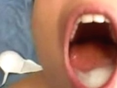 Ravishing legal age teenager can't live without the smack of cum