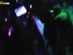 Amateur couple is fucking after disco club