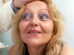 Mature woman Stazka gyno speculum real pussy examination