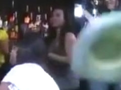 Sexy Horny Ladies Sucking Dick In The Club