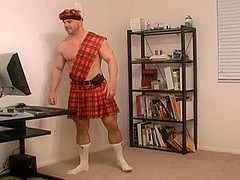 Scottish Kilt Man
