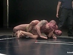 NakedKombat Nick Moretti vs Tyler Saint The Water Match