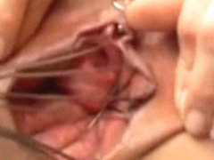 Big mature pussy fucked with an eggbeater