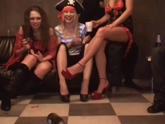 Adel & Alon & Anette Dawn & Julia Crow & Zanna in sex party showing a lustful group sex adventure