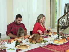 Moms Bang Teen - Naughty Family Thanksgiving