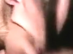 Guy tells his girl to suck his cock and she wants him to cum in her throat