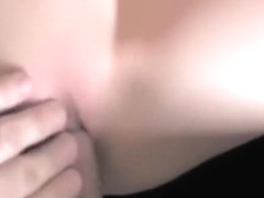 Shaved pussy creampied