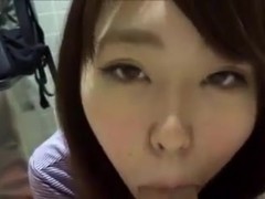 Sweet asian girl oral sex