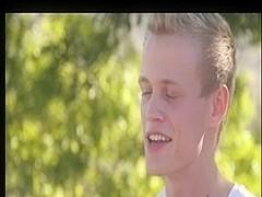 Blonde teen recalls his first gay sex