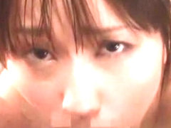 Hottest Japanese model Mika Osawa in Horny POV, Swallow Ð¡um JAV scene