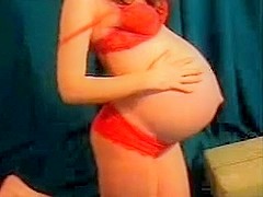 Fetish video with me pregnant