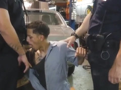 Muscle Cop Bisexual Gay Porn Get pulverized by the police
