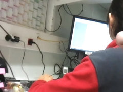 FLASHING BIG DICK AT WORK. MY COWORKER