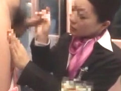 Amazing Japanese whore Aoki Misora, Reiko Asahina in Exotic Stockings, Blowjob JAV video