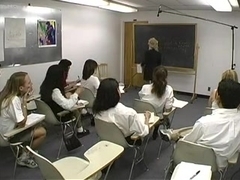 Beauties spanked by her teacher three