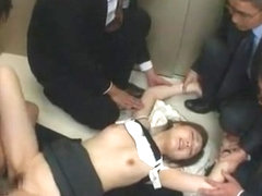 Amazing Japanese slut Ai Haneda in Horny Small Tits, Gangbang JAV scene