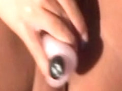 Danish bitch with huge tits masturbates in this clip