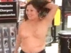 Topless in Store