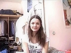 Cute Face Legal Age Teenager Givs Sexy Unfathomable Oral Stimulation And Acquires Screwed