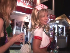 Street Festival Party Sluts Key West Florida