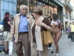 Big Tits Round Ass Disgraced in Public