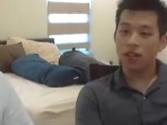 2 asian twinks on homosexual cam