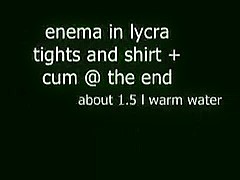 lycra and enema pleasure 01