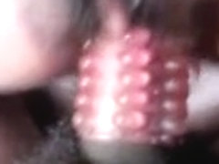 Latin Honey bitch riding in front of static camera