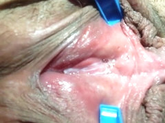 Pulsing pussy during orgasm