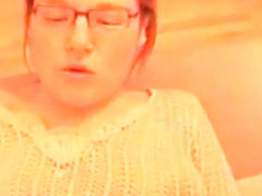 Wife with glasses private sex video